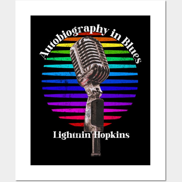 Lightnin' Hopkins Autobiography in Blues Wall Art by silvia_art